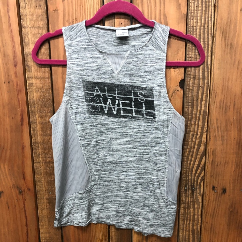 Champion size extra small gray workout tank top - Picture 3 of 7